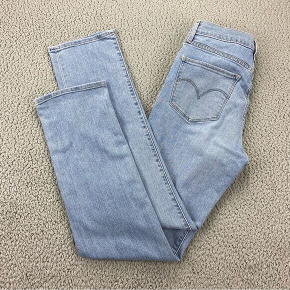 Levi's Premium Women's 724 High Rise Straight Fit Stretch Jeans | Size: 28 - Picture 5 of 14